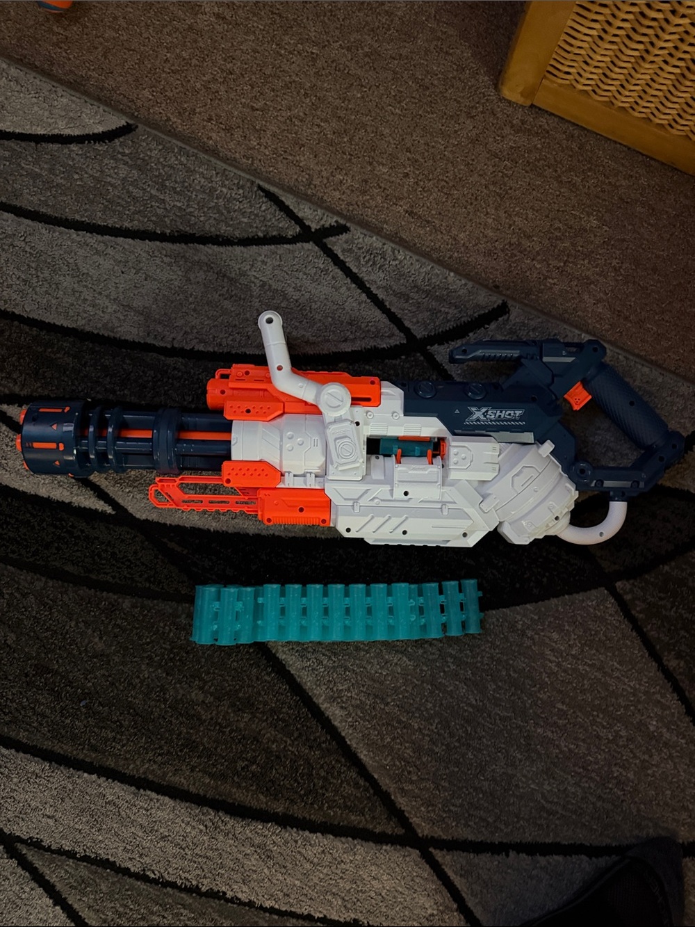Kids Toy Blaster – White & Orange